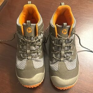 Merrell Mens‎ Chameleon 7 Access Size 6 Mid MK262177 Gray Waterproof Hiking Boot